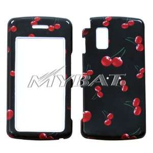  Black Cherries Phone Protector Cover for LG CU920 Cell 