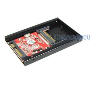 Compact Flash CF to 2.5 SATA Adapter W Tray For Laptop  