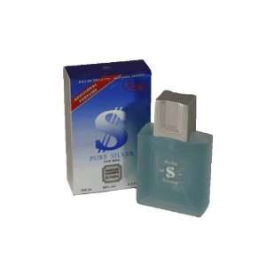  DOLLAR SILVER mens 3.4 Oz EDT Cologne   RM PURESLV100 