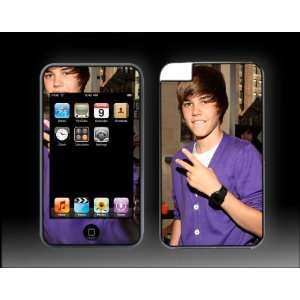 Apple iPod Touch 3G Justin Bieber #3 My World 2.0 Super Hot Vinyl Skin 