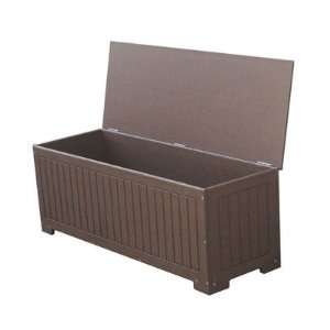  Recycled Plastic Lumber Sydney Deck Box Finish Brown 