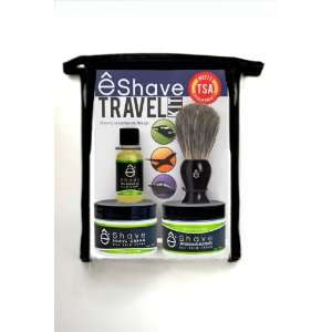  eShave Verbena Lime Travel Shaving Kit Health & Personal 