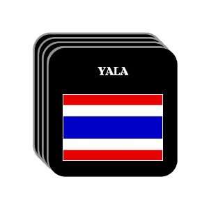  Thailand   YALA Set of 4 Mini Mousepad Coasters 