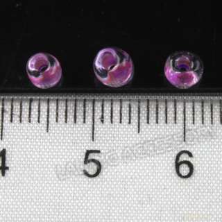 3000x Lucid Purple Attractile Glass Mini Bead 4mm 110829  