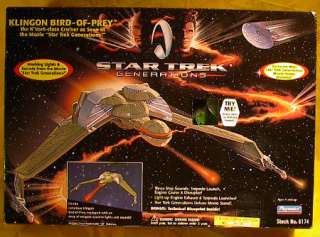 Star Trek KLINGON BIRD of PREY Ship Playmates MIB (110905)  