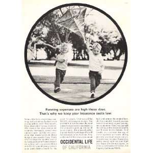  Occidental Life Insurance of California 1965 Original 