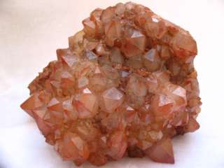 13.1lb Large nature red crystal quartz gemstone cluster point reiki 