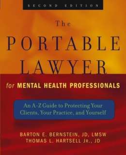 the portable lawyer for mental barton e bernstein jd lmsw