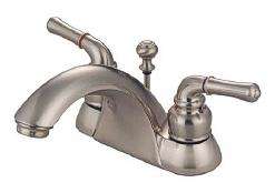 Satin Nickel Bathroom Sink Faucet Faucets New KB2628  