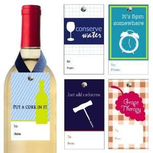  The 5PM Collection of Gift Tags for Wine Bottles 