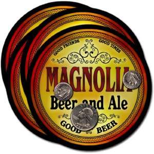 Magnolia, AR Beer & Ale Coasters   4pk