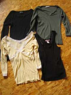 pc Michael Stars & Rebecca Taylor knit top lot One size S  