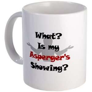  What? Aspergers Autism Mug by 