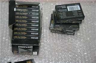 20 UNITS OF MAXELL HS 4/125S DDS 3 4mm DATA CARTRIDGE  