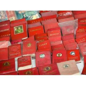 Little Red Book for Sale, Communist Memorabilia, Dali, Yunnan, China 