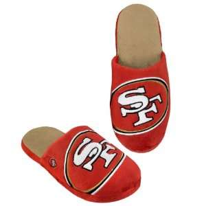  SAN FRANCISCO 49ERS OFFICIAL LOGO PLUSH SLIPPERS SIZE XL 