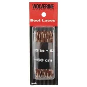  W69418 Brown 63 Inch Boot Laces Wolverine Nylon Rugged 