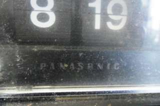 Panasonic RC 1280 Vintage Clock Radio Flip Radio Used  