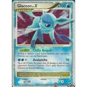  Glaceon LV .X 98/100 Level Up Majestic Dawn Pokemon Toys & Games