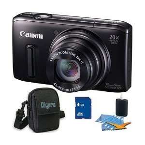  Canon PowerShot SX260 HS 12.1 MP CMOS Digital Camera with 