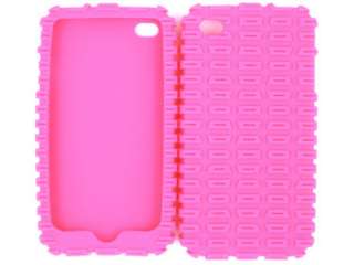 SILICON RUBBERIZED SOFT GEL SKIN CASE COVER APPLE IPHONE 4 4S TIRES 