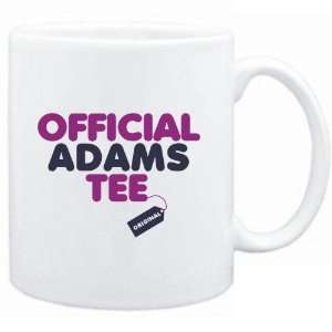   White  Official Adams tee   Original  Last Names