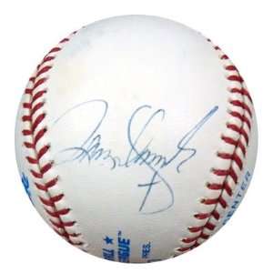  Tony Fernandez Autographed/Hand Signed AL Baseball PSA/DNA 