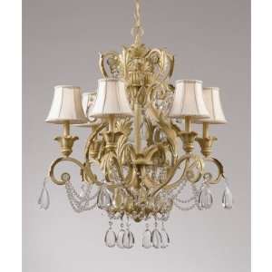  Crystorama 6716 CM / 6716 DR Winslow Chandelier with 