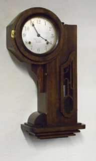 RARE Off CENTER 8 Day Bouncing Pendulum Wall Clock LOOK  