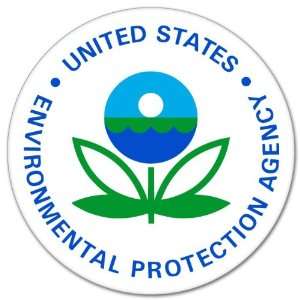  Environmental Protection Agency EPA car sticker 4 x 4 