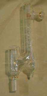 Glassware lab glass 14/20 Vacuum Jacketed Vigreux Distillation Column 