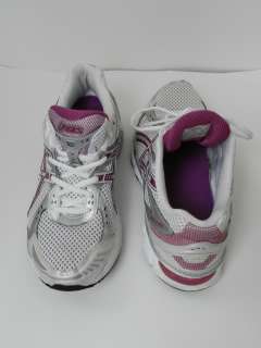 ASICS Gel 1150 T065N Size 8.5 Running Shoes Pink, Silver, White  