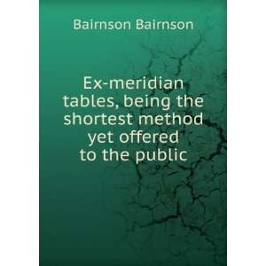   shortest method yet offered to the public Bairnson Bairnson Books