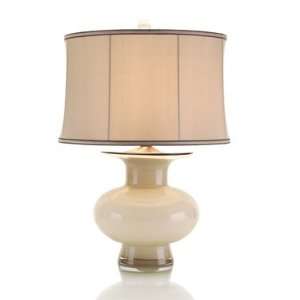  John Richard Vanilla Cased Glass Lamp