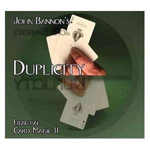  Duplicity   John Bannons Classic Mental Card 
