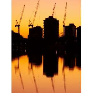 Sunrise, Surfers Paradise, Gold Coast, Queensland, Australia Stretched 