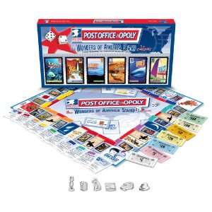  Post Office opoly Wonders of America Toys & Games
