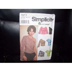  Simplicity Pattern #7013 SIZE HH (6,8,10, 12) Everything 