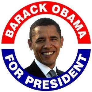  Barack Obama Retro Campaign Ad Buttons 