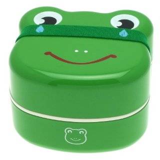 Kotobuki 2 Tiered Bento Box, Frog Face
