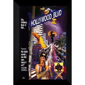    Hollywood Boulevard 2 27x40 FRAMED Movie Poster   A