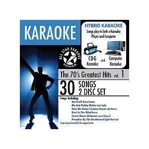  Karaoke   70s Greatest Hits, Vol. 1 CD Toys & Games