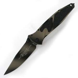Microtech SOCOM Elite Clip Point Knife with D2 Blade and Glass Breaker 