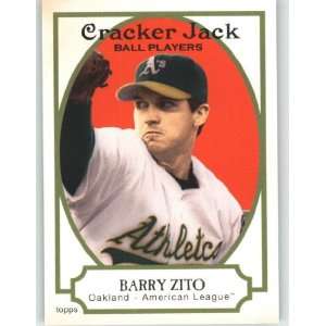  2005 Topps Cracker Jack Mini Stickers #18 Barry Zito 