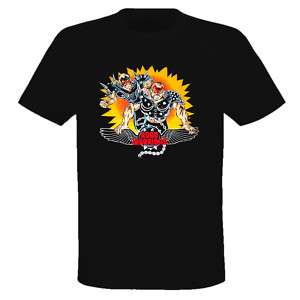 The Road Warriors Retro WCW Wrestling T Shirt  