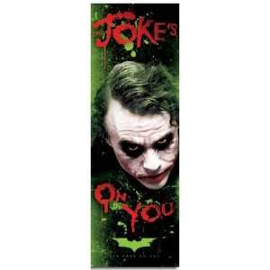   Dark Knight Movie Poster Joker Door Poster (Style #9522) Toys & Games