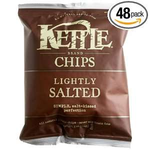 Kettle Chips lightly Sltd/fd Srvc, 1 Ounce Units (Pack of 48)  