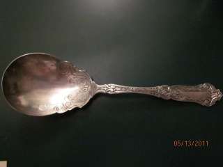 VINTAGE 1835 R WALLACE A1 SERVING SPOON PAT JULY 16 07  