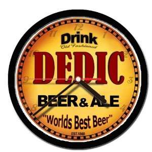  DEDIC beer ale cerveza wall clock 