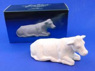 1987 Avon Nativity Collectibles Porcelain The Cow MIB  